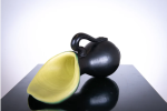 Vase en céramique, modèle 837, Pol Chambost, France 1955