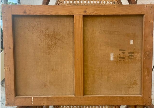 Alfred Godchaux, "Paysage des Pyrénées" , XIXeme