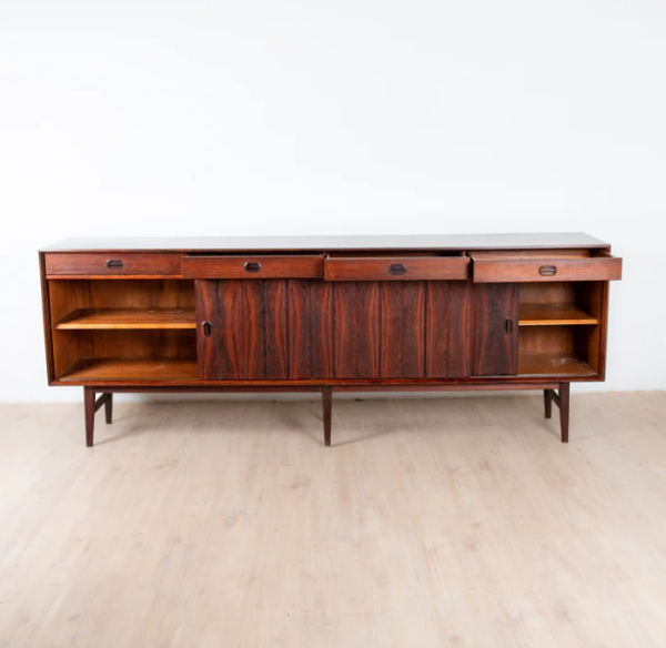 Enfilade en palissandre de rio, Arne Vodder, Sibast Furniture, Danemark