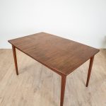 Table en teck scandinave 1960