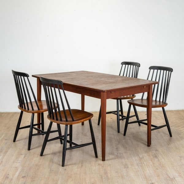 Table en teck scandinave 1960