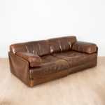 Salon en cuir DS-76, De Sede, Suisse 1970