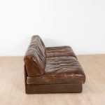 Salon en cuir DS-76, De Sede, Suisse 1970