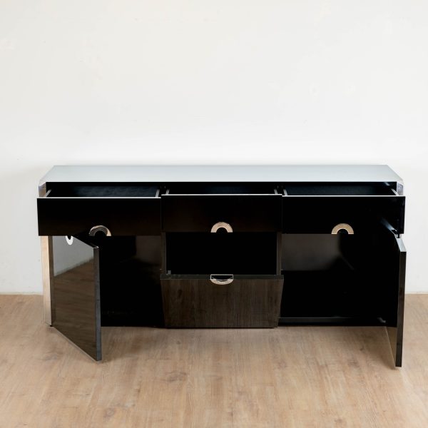 Enfilade Willy Rizzo pour Mario Sabot, Italie, 1970