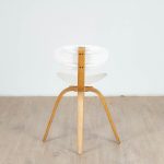 Chaises Bow Wood N ° 3, Wilhelm Von Bode, Edition Steiner, Circa 1950