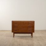 Commode vintage en teck de Gunnar Nielsen Tibergaard, Danemark 1960
