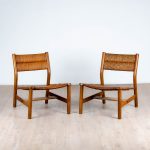 Paire de fauteuil "Week-end" de Pierre Gauthier-Delaye, 1957
