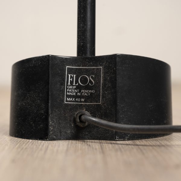 Lampadaire Black Grip par Achille Castiglioni pour Flos, Italie, 1985