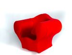 Little easy chair de Ron Arad pour Moroso, 1989