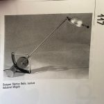 Lampe Gédéon de Martine Bedin pour Megalit, France, 1985