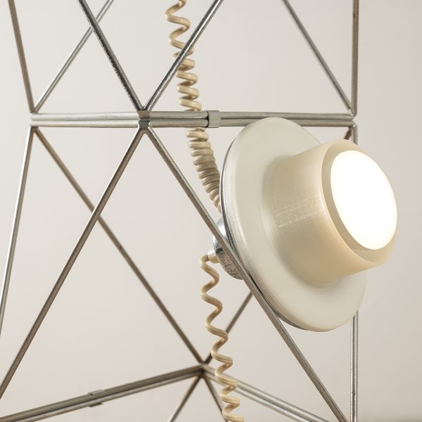 Lampadaire "Poliedra" Felice Ragazzo pour Guzzini