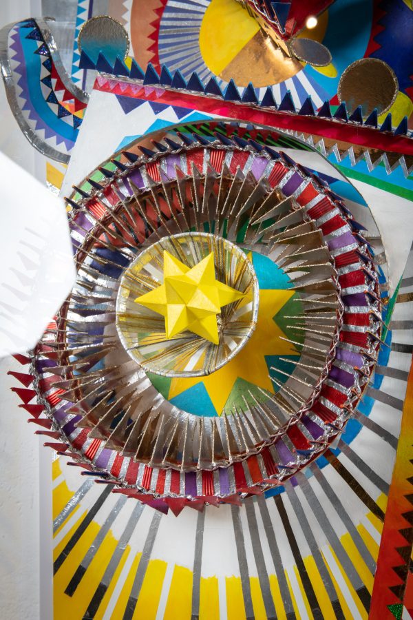 Sculpture murale de Sophie Garralon, 2019