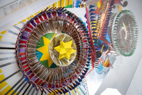 Sculpture murale de Sophie Garralon, 2019