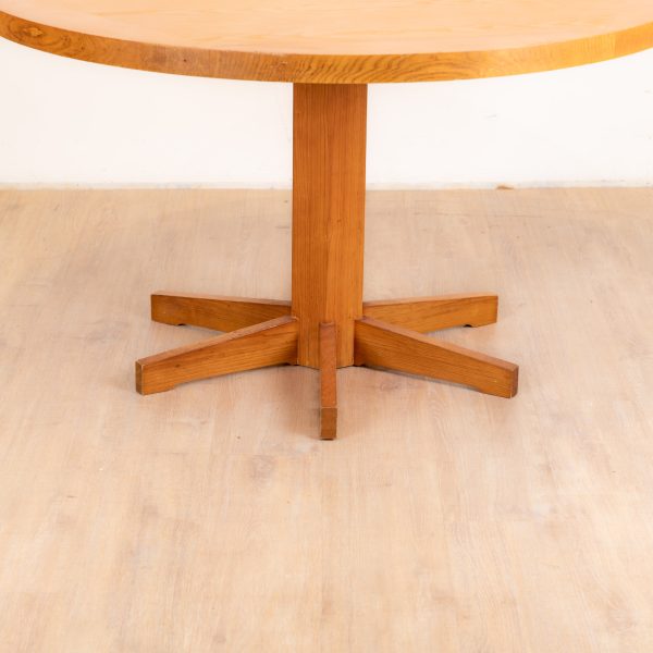 Round Dining Table in Pine, 1983