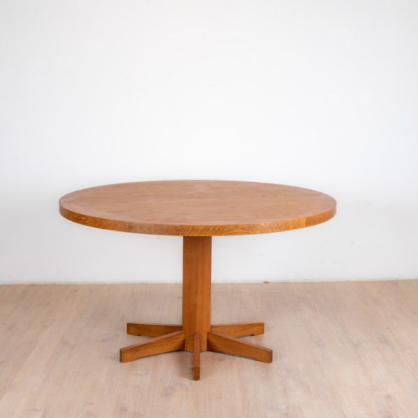 Round Dining Table in Pine, 1983