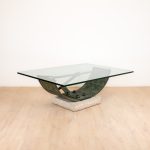 Coffee Table Bronze and Glass from Valenti, Barcelona