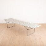 Banc Model 400 YC de Harry Bertoïa pour Knoll édition d'avant 1992