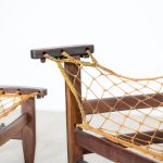 Fauteuil lounge & ottoman — Jean Gillon, Brésil, années 1960