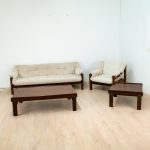 Mobilier de Salon Série Amazonas Vintage par Jean Gillon, 1972, Set de 4