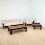 Mobilier de Salon Série Amazonas Vintage par Jean Gillon, 1972, Set de 4