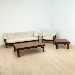 Mobilier de Salon Série Amazonas Vintage par Jean Gillon, 1972, Set de 4