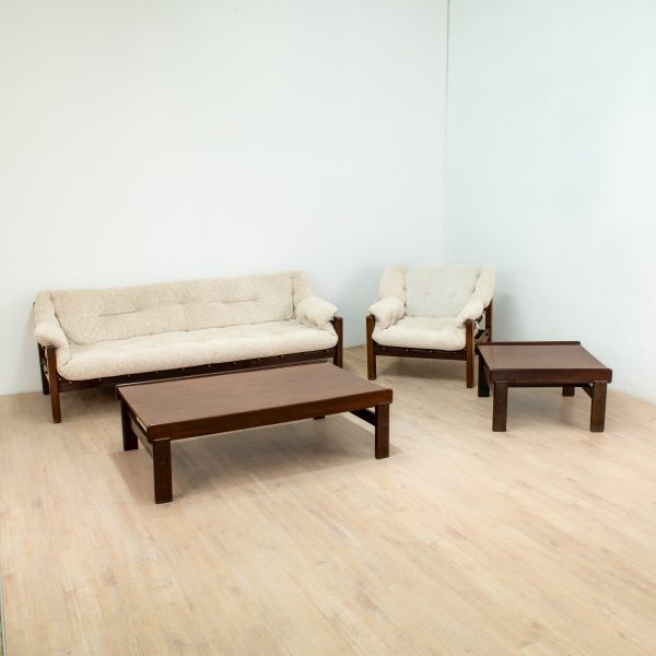 Mobilier de Salon Série Amazonas Vintage par Jean Gillon, 1972, Set de 4